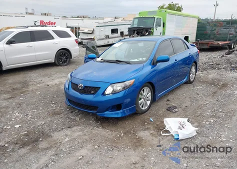 2010 Toyota Corolla S from USA, damaged, VIN 2T1BU4EE8AC355840